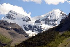 14 Mount Charlton and Mount Unwin From Scenic Tour Boat On Moraine Lake Near Jasper.jpg